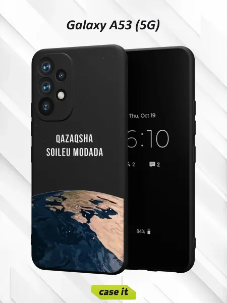 Case it Чехол на Samsung A53 5Gс принтом Планета Земля