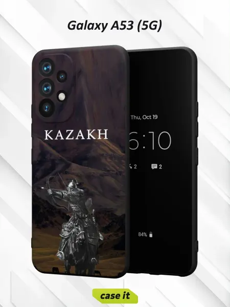 Case it Чехол на Samsung A53 5Gс принтом Казахское ханство