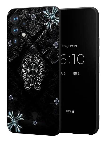 PBl store Чехол на Samsung A53 5G с принтом Chrome Hearts