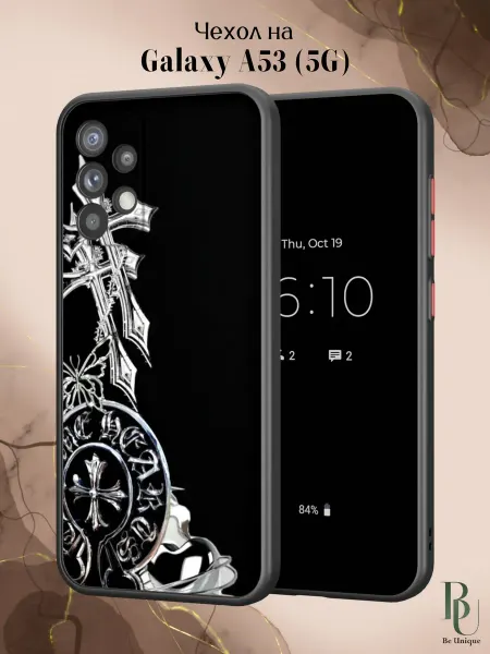 Be Unique Чехол бампер на Samsung A53 5G Chrome Hearts