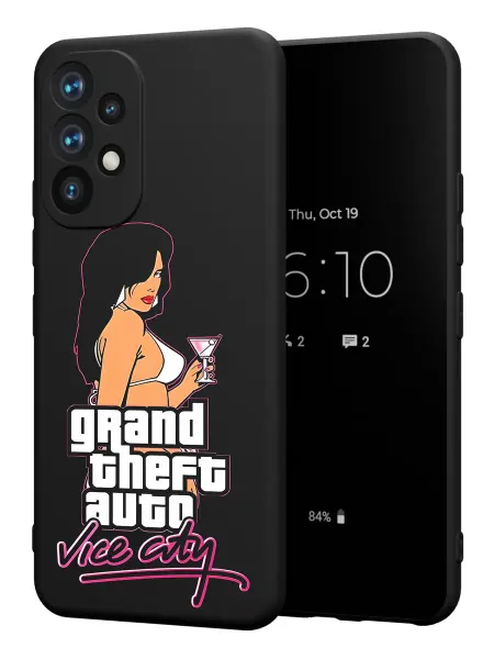 PBl store Чехол на Samsung A53 5G с принтом GTA vice city