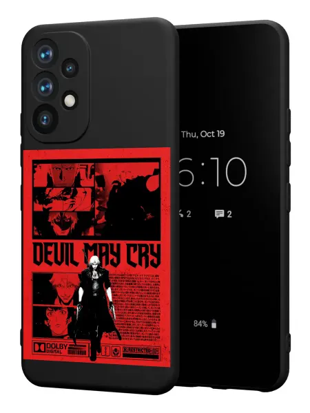 PBl store Чехол на Samsung A53 5G с принтом Devil may cry