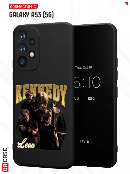 DACase Чехол на Samsung A53 5G с принтом Леон