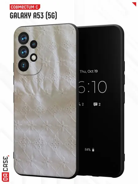 DACase Чехол на Samsung A53 5G с принтом Цветы
