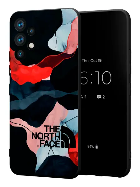 PBl store Чехол на Samsung A53 5G с принтом North Face