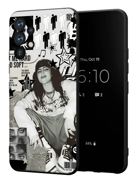 FACTORIA Чехол на Samsung A53 5G с принтом Билли Айлиш