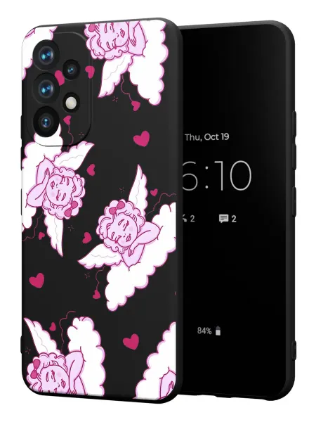 FACTORIA Чехол на Samsung A53 5G с принтом Купидоны