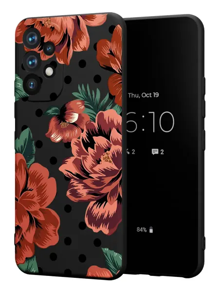 FACTORIA Чехол на Samsung A53 5G с принтом Пионы