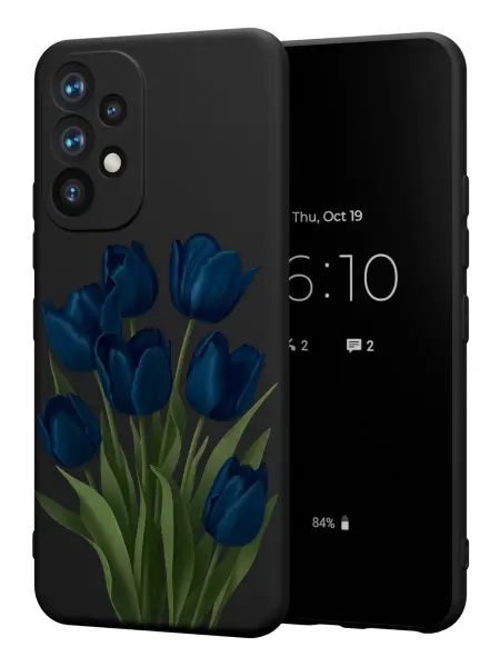 FACTORIA Чехол на Samsung A53 5G с принтом Тюльпаны
