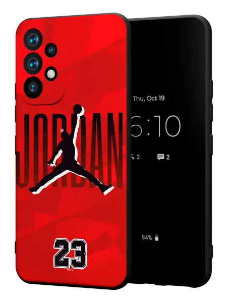 PBl store Чехол на Samsung A53 5G с принтом Jordan