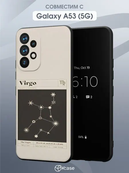 Kcase Чехол на Samsung A53 5G с принтом Дева