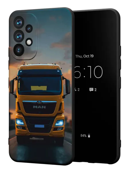 PBl store Чехол на Samsung A53 5G Грузовик MAN