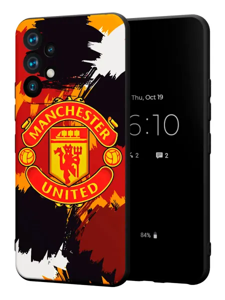 PBl store Чехол на Samsung A53 5G с принтом Manchester
