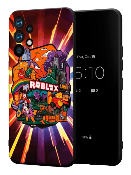 PBl store Чехол на Samsung A53 5G с принтом Roblox