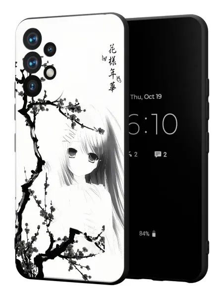 PBl store Чехол на Samsung A53 5G с принтом Сакура Аниме