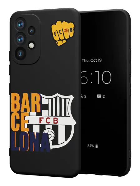 PBl store Чехол на Samsung A53 5G с принтом ФК Барселона