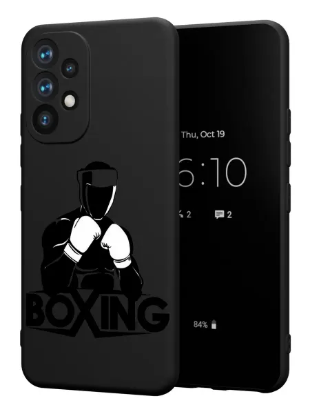 PBl store Чехол на Samsung A53 5G с принтом Бокс