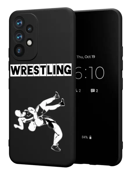 PBl store Чехол на Samsung A53 5G с принтом Борьба