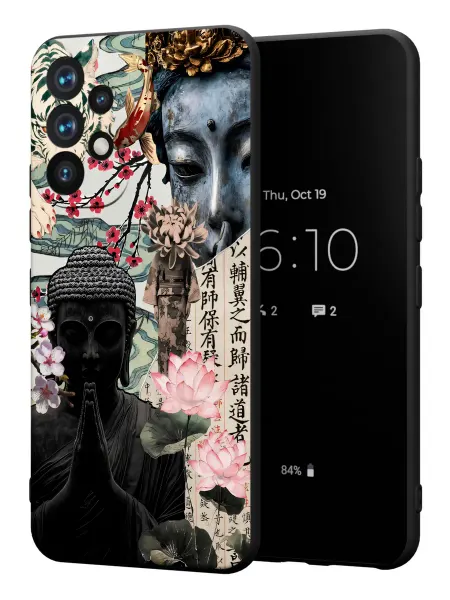 PBl store Чехол на Samsung A53 5G с принтом Будда