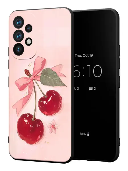 PBl store Чехол на Samsung A53 5G с принтом Вишенки