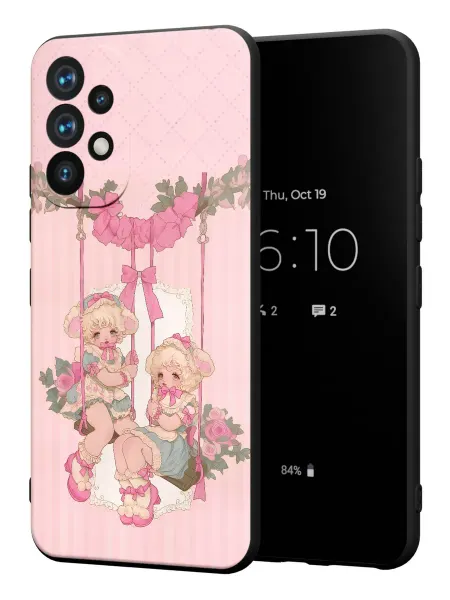 PBl store Чехол на Samsung A53 5G с принтом Милые девочки