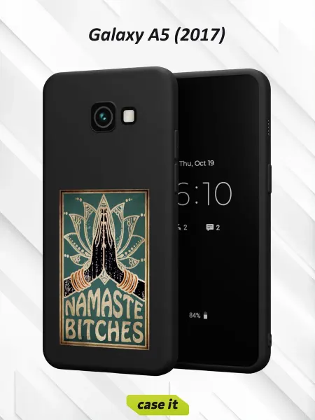 Case it Чехол на Samsung A5 2017с принтом Namaste