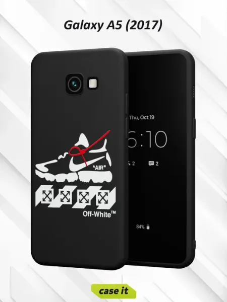 Case it Чехол на Samsung A5 2017с принтом Nike