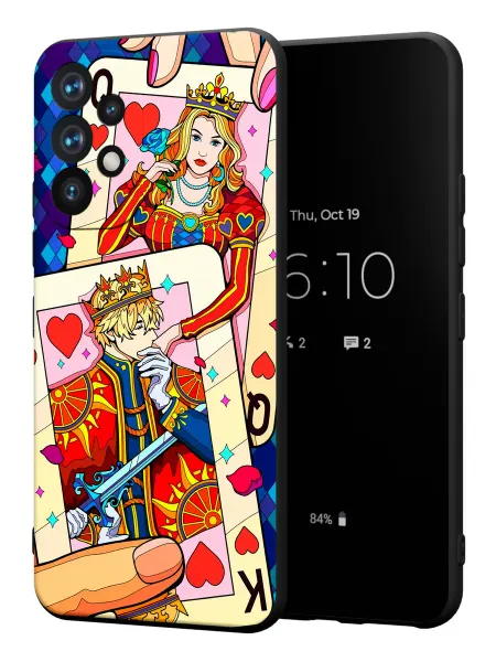 PBl store Чехол на Samsung A53 5G с принтом Карты