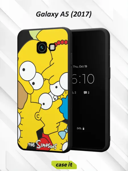 Case it Чехол на Samsung A5 2017с принтом The Simpsons