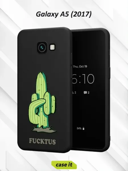 Case it Чехол на Samsung A5 2017с принтом Фактус