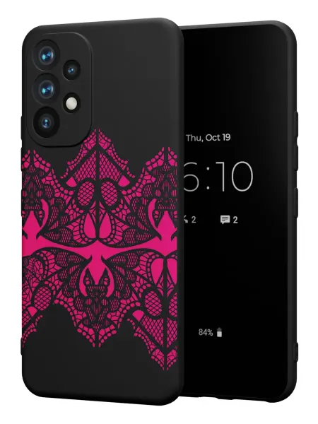 PBl store Чехол на Samsung A53 5G с принтом Кружево