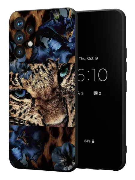 PBl store Чехол на Samsung A53 5G с принтом Леопард