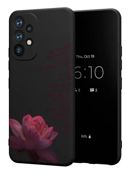 PBl store Чехол на Samsung A53 5G с принтом Лотос