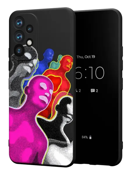 PBl store Чехол на Samsung A53 5G с принтом Арт люди