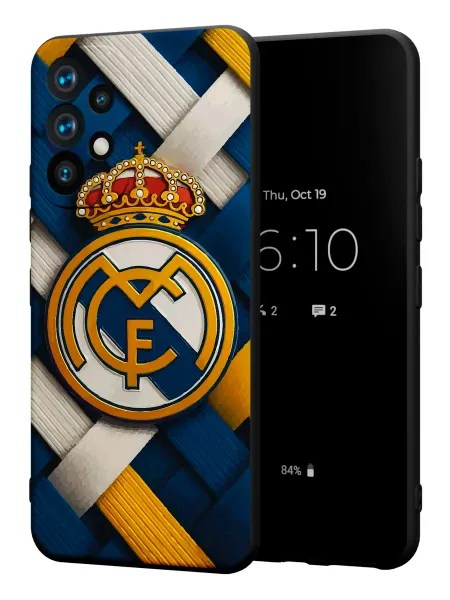 PBl store Чехол на Samsung A53 5G с принтом Реал Мадрид