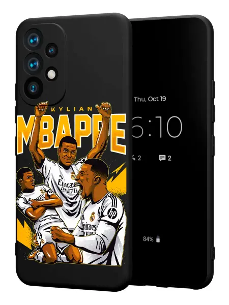 PBl store Чехол на Samsung A53 5G с принтом Мбаппе