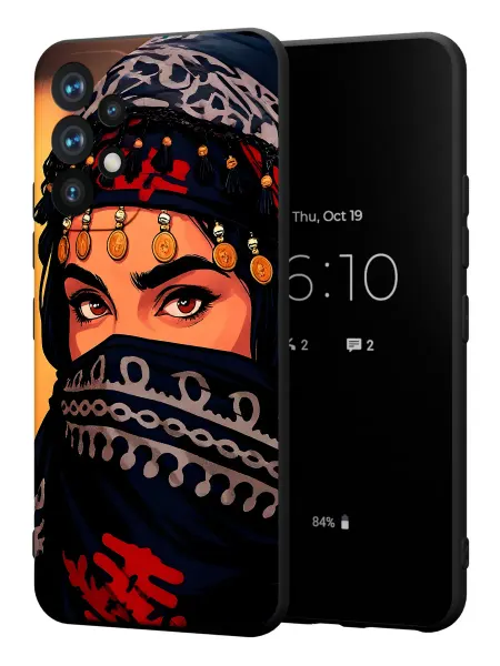 PBl store Чехол на Samsung A53 5G с принтом Мусульманка