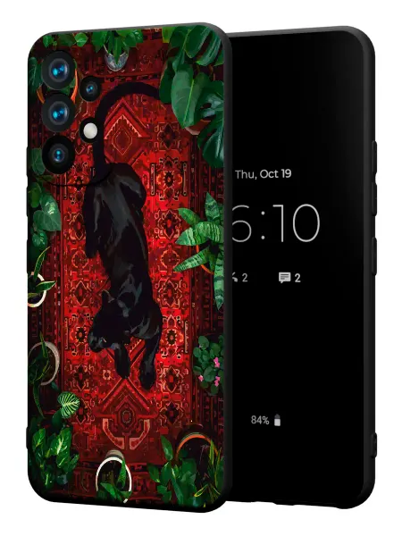 PBl store Чехол на Samsung A53 5G с принтом Пантера