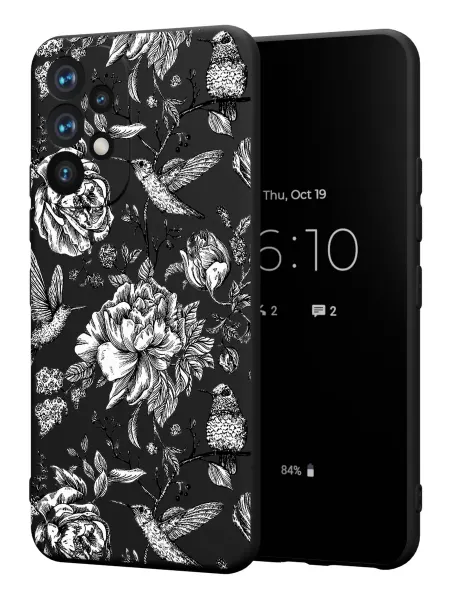 PBl store Чехол на Samsung A53 5G с принтом Пионы