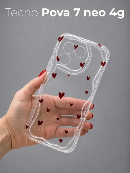 РИНОФОН Рельефный чехол на Tecno Pova 7 Neo 4G