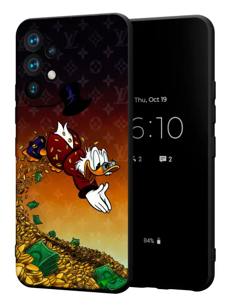 PBl store Чехол на Samsung A53 5G с принтом Скрудж LV