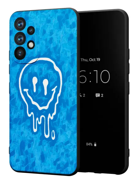 PBl store Чехол на Samsung A53 5G с принтом Смайлик
