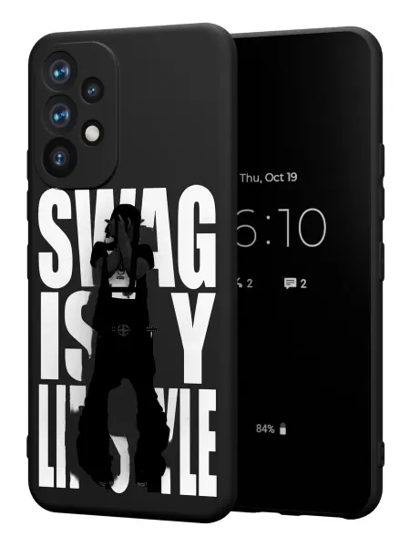 PBl store Чехол на Samsung A53 5G с принтом Swag