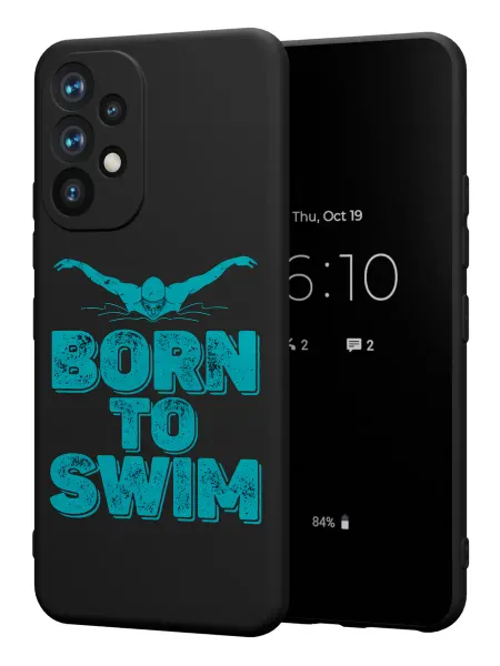PBl store Чехол на Samsung A53 5G с принтом swimming