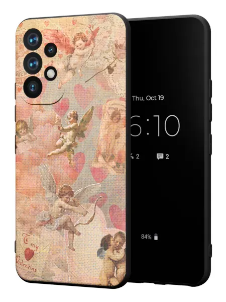 PBl store Чехол на Samsung A53 5G с принтом Ангелы Y2K
