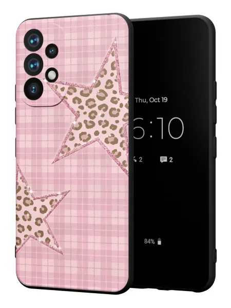 PBl store Чехол на Samsung A53 5G с принтом в клеточку Y2K