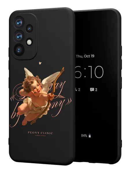 PBl store Чехол на Samsung A53 5G с принтом Купидон y2k