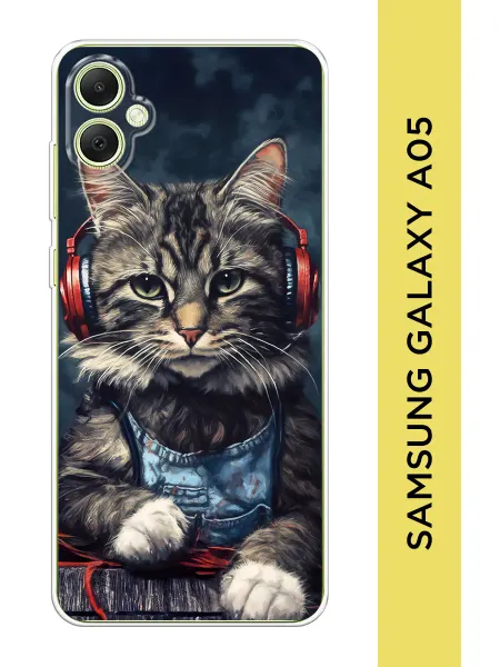 Almoa Чехол на Samsung A05 кот