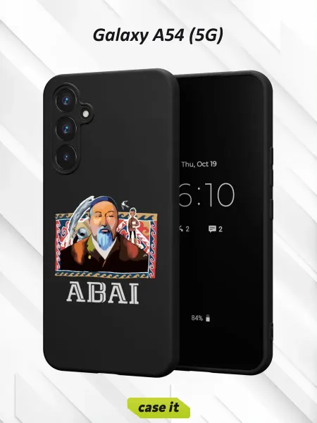 Case it Чехол на Samsung A54 5Gс принтом ABAI