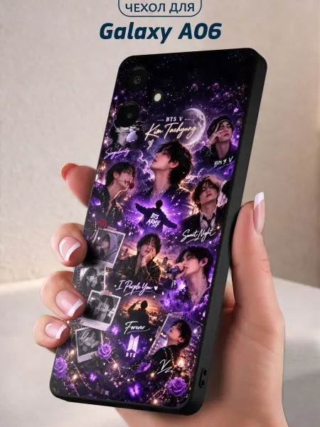 Infinity pick Чехол на Galaxy A06 с принтом Айдол Тэхён